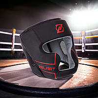 Боксерский шлем Zelart Fighter Leather XL Красный