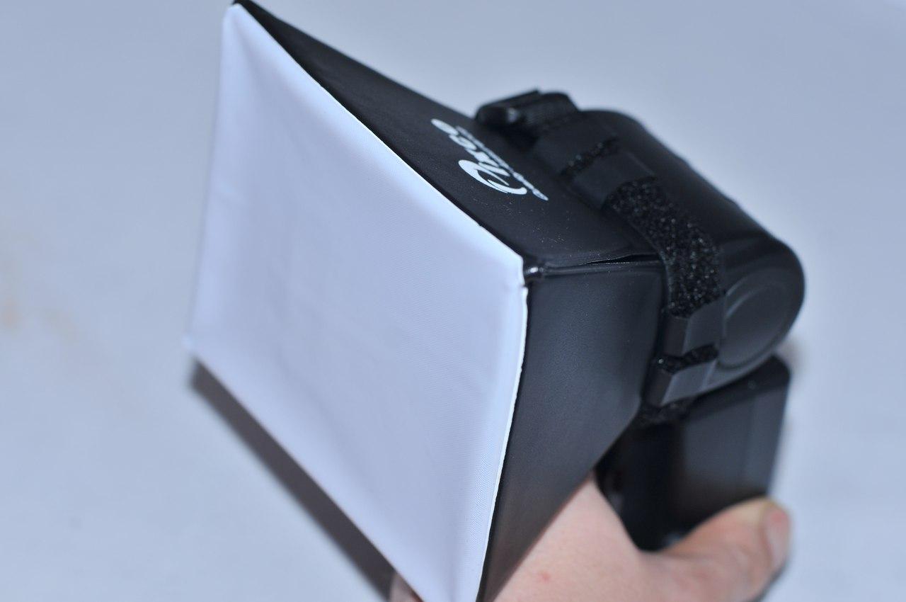 Софтбокс-розсіювач для накамерной спалаху "Універсальний", фото 1