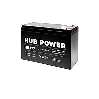 Акумулятор 12В 7 Ач для ДБЖ Hub Power НЕ-127