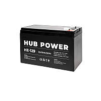 Акумулятор 12В 9 Ач для ДБЖ Hub Power HE-129