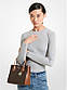 Жіноча сумка MICHAEL KORS Crossbody Mercer Medium Logo and Leather Accordion (35S1GM9M2B), фото 4