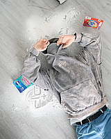 Худі оверсайз OGONPUSHKA Qoma Washed графіт, фото 3