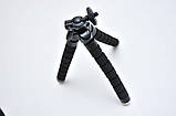 2 в 1 18 см Гнучкий штатив "восьминіг" 1/4 для телефона екшн камери, фото 2