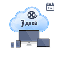 Хмарне зберігання для P2P камер ATIS на 1 рік з глибиною архіву 7 днів