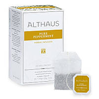 Чай травяной пакетированный Althaus Pure Peppermint Deli Packs 20 пакетиков по 1,75г