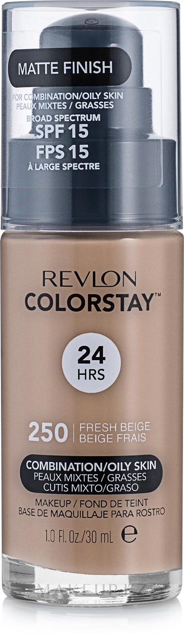 Тональний крем Revlon ColorStay Foundation For Combination/Oily Skin SPF 15 250 - Fresh Beige 30 мл