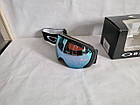 Гірськолижна маска Oakley Flight Path L (XL) Matte Black Лінза Prizm Sapphire Iridium, фото 5