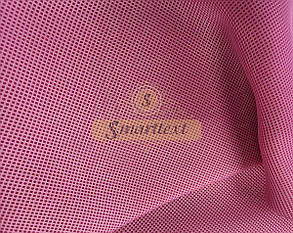 Сітка на поролоні 3д (сітка неопрен) рожевий