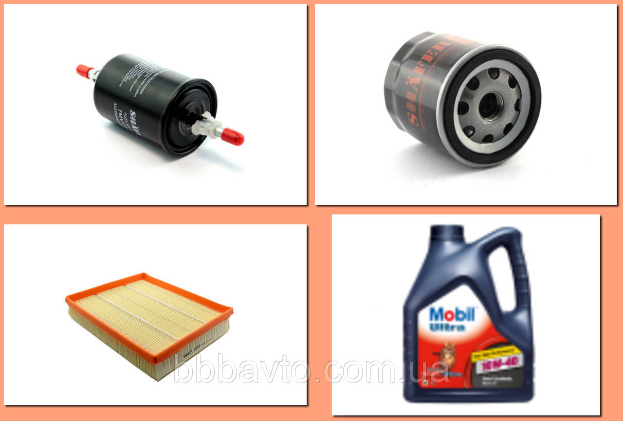 Набір Фільтрів для DAEWOO NEXIA N100 1.5-1.6 -1998-2008 (Фільтр 3 шт ), фото 1