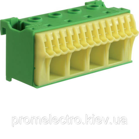 Клеми QiuckConnect PE-клема 4x16мм2+14x4мм2 ширина 75мм KN18E, фото 1