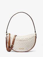 Женская сумка MICHAEL KORS Dover Medium Signature Logo Crossbody Bag (ванильный/VANILLA) ОРИГИНАЛ