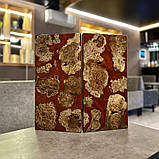 Нарди з натурального дерева та епоксидної смоли, ручна робота, фото 3