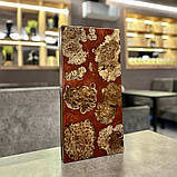 Нарди з натурального дерева та епоксидної смоли, ручна робота, фото 5