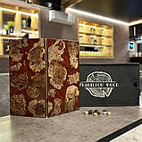 Нарди з натурального дерева та епоксидної смоли, ручна робота, фото 2