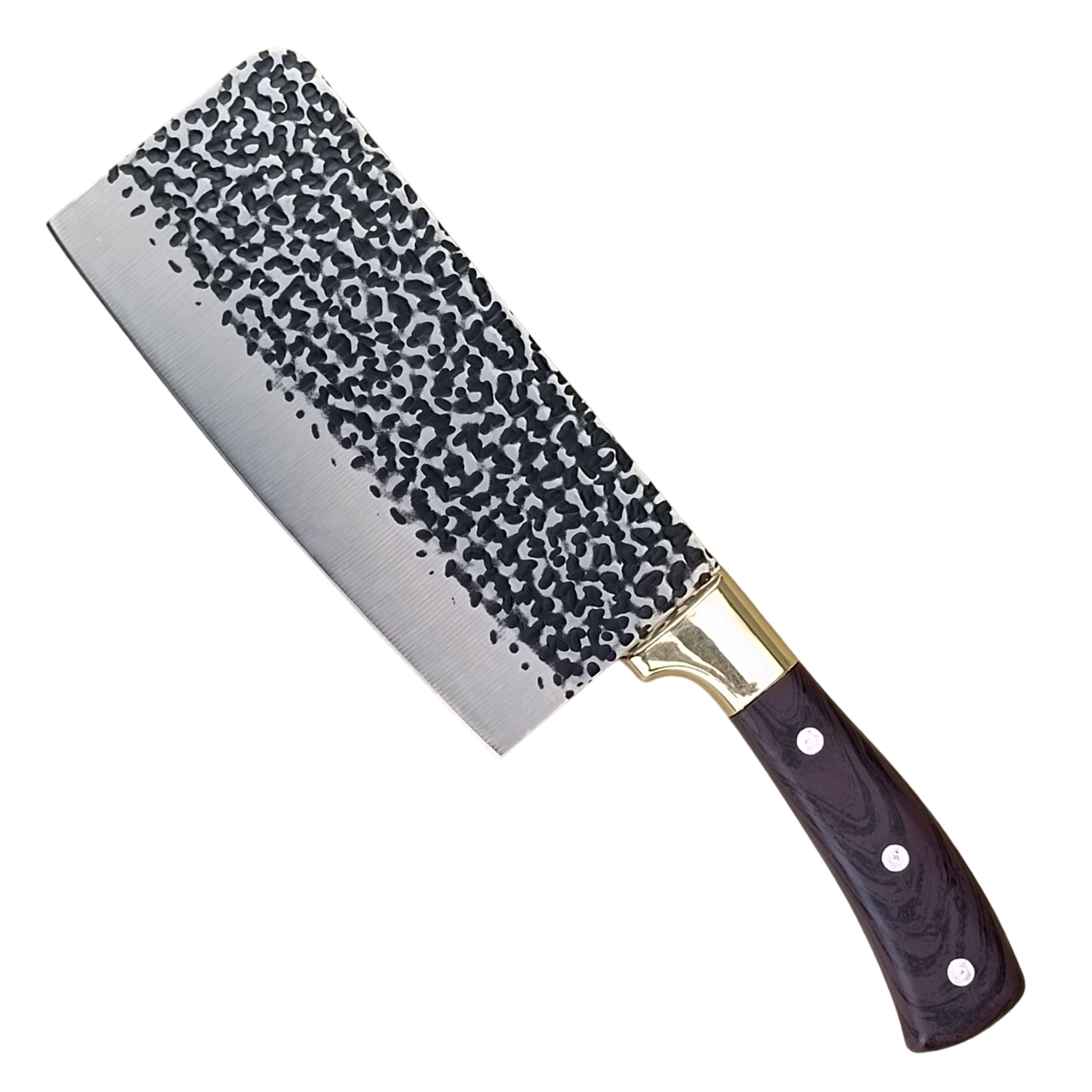 Сокира кухонна сікач Santoku 30 см з кованої сталі, фото 1
