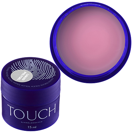 Рідкий полігель TOUCH Liquid Polygel №3, 15 мл молочно-рожевий, фото 2