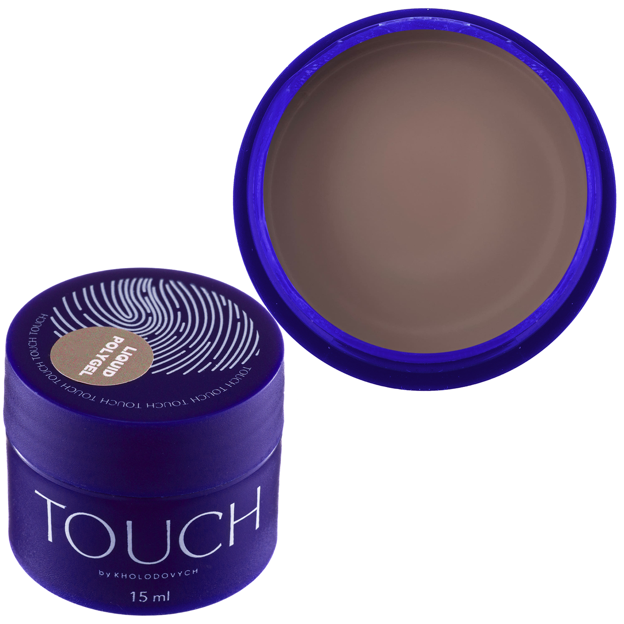 Рідкий полігель TOUCH Liquid Polygel №8, 15 мл беж