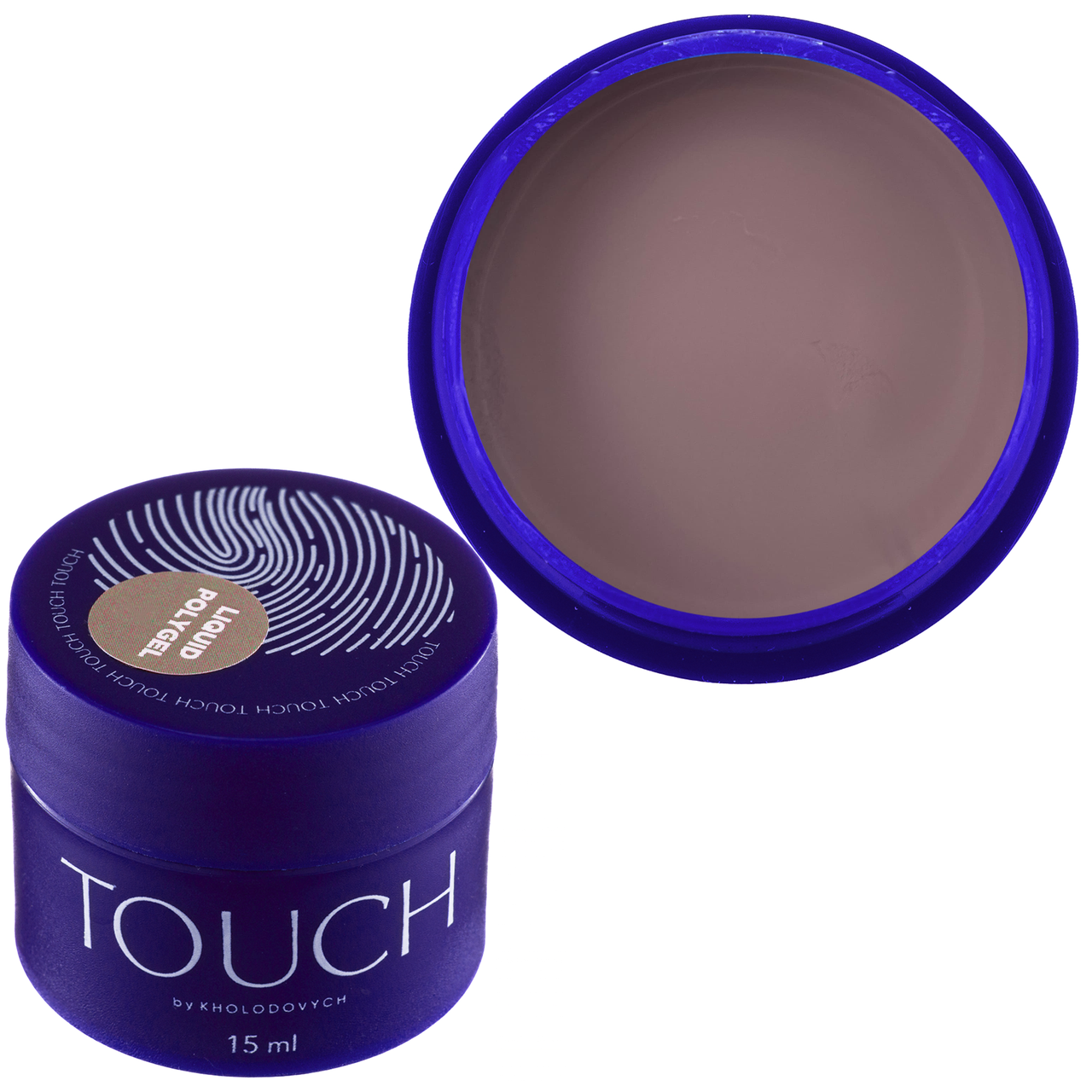 Рідкий полігель TOUCH Liquid Polygel №7, 15 мл нюд