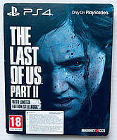 The Last of Us Part II Limited Edition Steelbook, Б/У, русская версия - диск для PlayStation 4