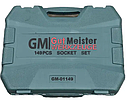 Набір інструментів Gut Meister 1/4"-3/8"-1/2" 149 предметів (GM-01149) Німеччина, фото 7
