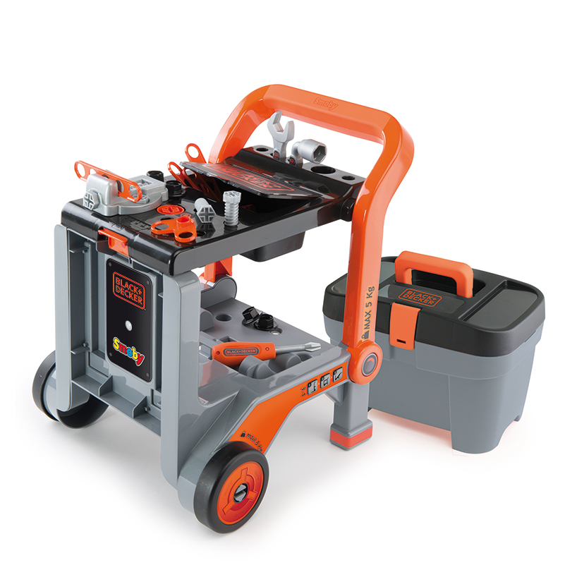 Майстерня пересувна з інструментами Smoby Black+Decker 360202