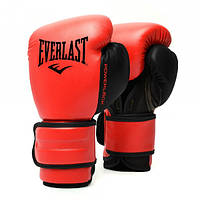 Боксерські рукавиці Everlast POWERLOCK TRAINING GLOVES червоний Уні 10 унцій