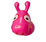 Надувний круг із сидінням і ручками безпеки 60*46 см Свинка Пеппа, фото 4