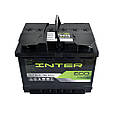 Акумулятор автомобільний INTER Eco 60Ah 480A R+, фото 3