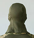 Балаклава TUR Coolmax (ніндзя, підшоломник) хакі, фото 5