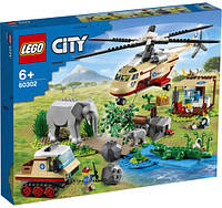 Конструктор LEGO Лего City 60302 Операция по спасению зверей