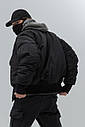 Бомбер Альфа Тур чорний S, М, L, XL, фото 8