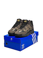 Мужские кроссовки Adidas Originals Niteball Men s Brown Fur ( на меху) 44 р.