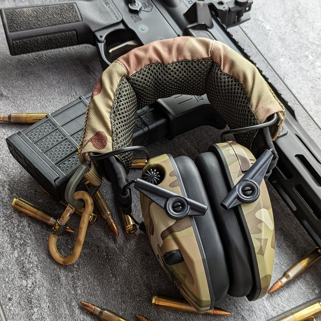 Кавер для дуги активних навушників Мультикам від TM TUR Tactical, фото 1