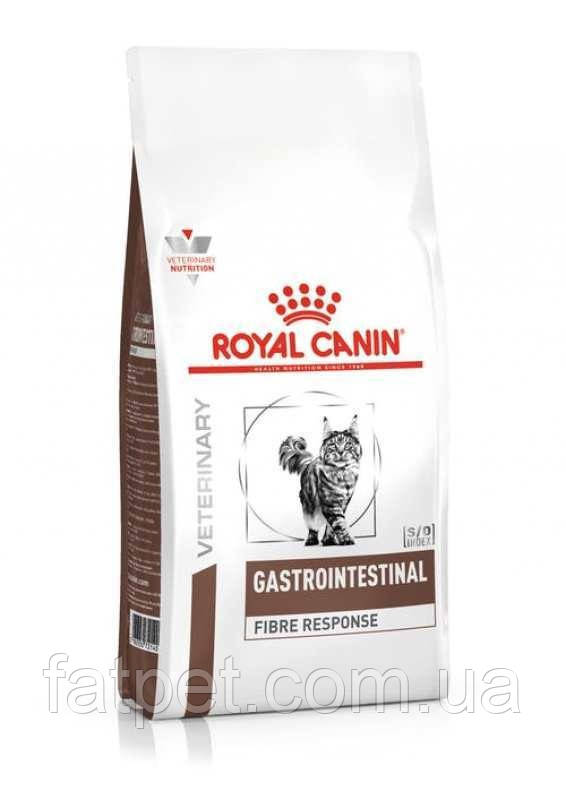 Сухий лікувальний корм Royal Canin Gastrointestinal Fibre Response для кішок із розладом травлення, 2 кг