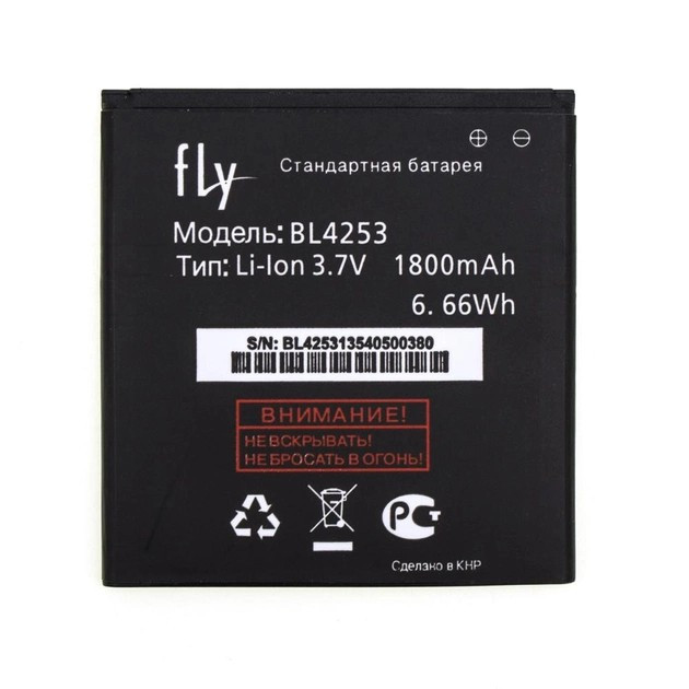 Акумулятор AAAA-Class Fly BL4253 / IQ443, фото 1