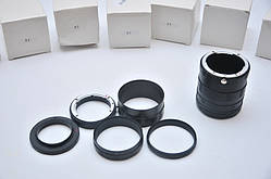 Макрокільця Nikon F AI Метал мануальні Макро кільця