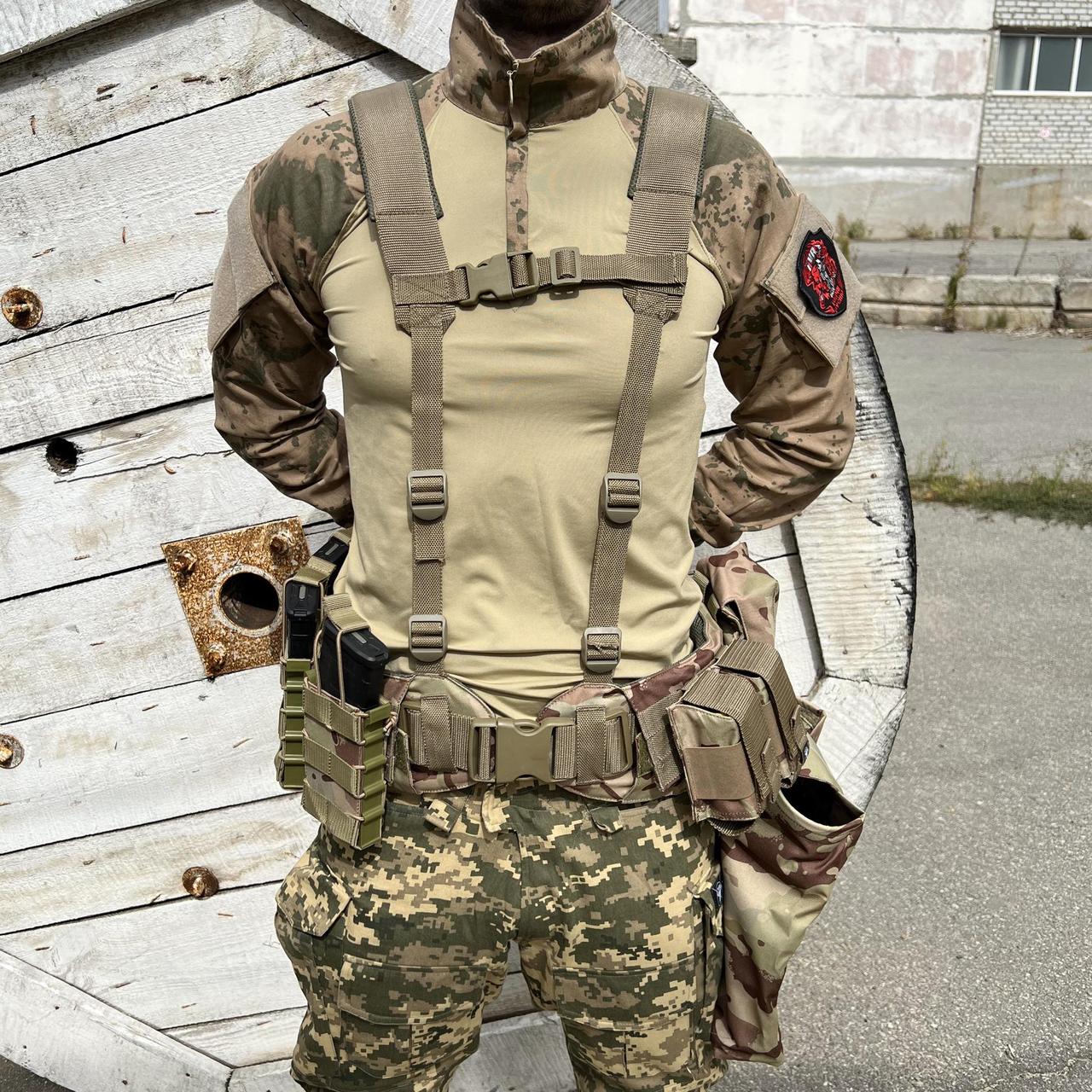 Ремінно-плечева система (РПС) Мультикам від бренду ТUR Tactical, фото 1