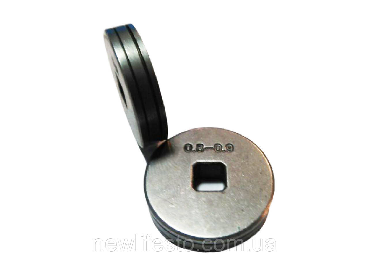 Ролик для напівавтоматів 0.6-0.8 мм. Fe 722019, фото 1