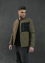 Стьобана куртка хакі від бренду ТУР розміри S, M, L, XL