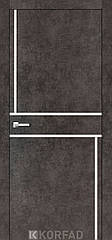 Міжкімнатні двері Корфад ALUMINIUM LOFT PLATO (каркасно-щитові двері) ALP-07