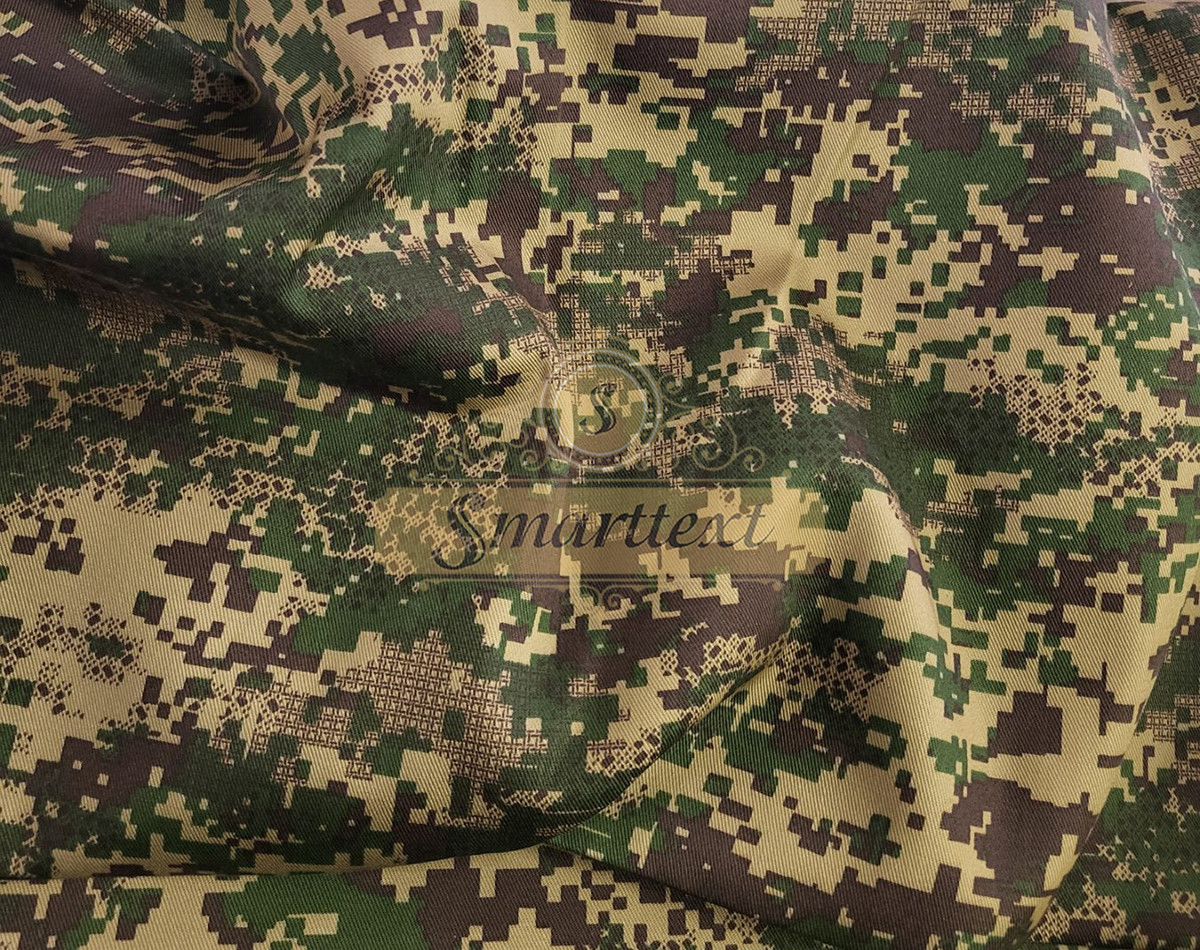 Тканина саржа (спецтканина) хижак 200GSM (80/20)