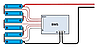 Акумуляторна батарея Vipow LiFePO4 51,2V 200Ah з вбудованою ВМS платою 100A (520*400*300), фото 3