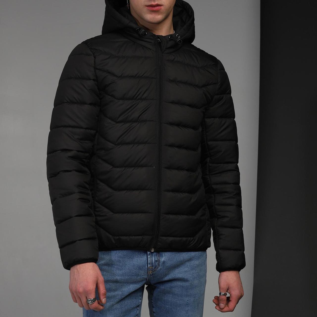 Куртка Джеймс силікон 200 чорний S, M, L, XL, фото 1