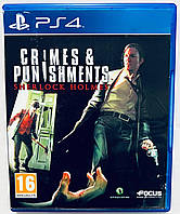 Sherlock Holmes Crime & Punishments, Б/У, английская версия - диск для PlayStation 4