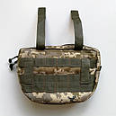 Напашна сумка (адмін підсумок), піксель від TUR Tactical, фото 4