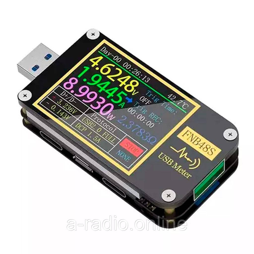 USB-тестер FNIRSI FNB48S без Bluetooth
