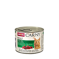 Влажный корм для кошек Animonda Carny Adult Beef + Venison with Cowberries|200 г (говядина оленина и брусника)