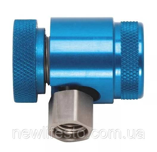 Швидко сім на кондиціонер синій під новий газ 1234 YF, фото 1