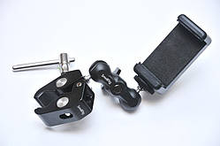Magic Arm Mini 92мм + струбцина Краб Smallrig 1/4 кульова головка кронштейн шарнір