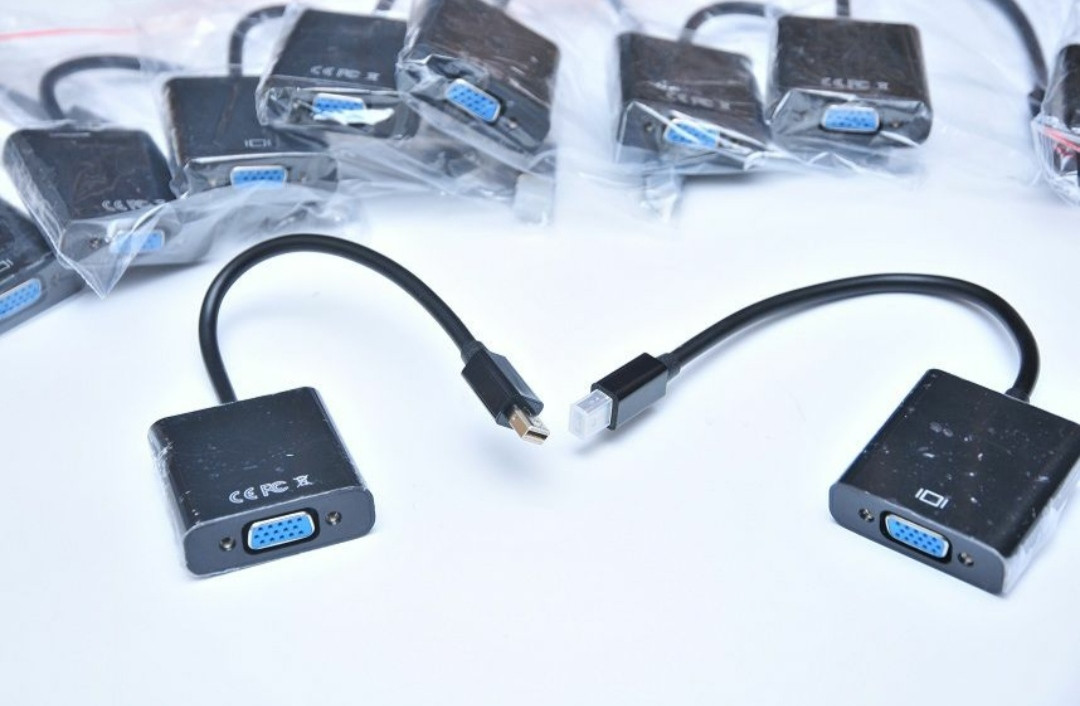 Міні DP to VGA-емулятор монітора Mini Display Port to VGA адаптер